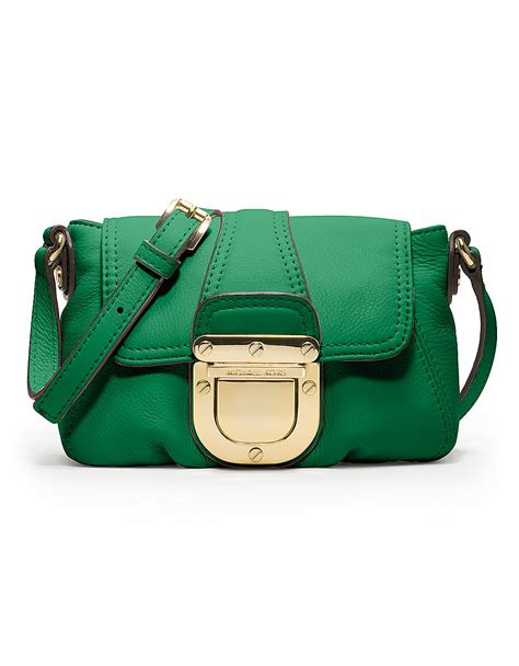 michael kors palm leaf crossbody|Michael Kors green crossbody.